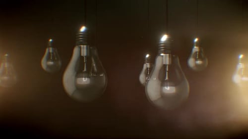 Hanging Light Bulbs 2