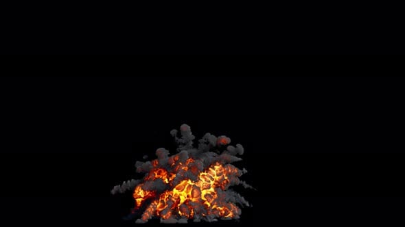 Explosion with trails on transparent background, Bugs Motion Graphics ...
