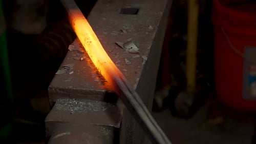 Blacksmith Metal Forging in 4k