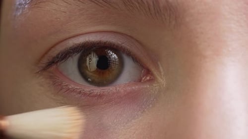 Makeup Artist Does Makeup