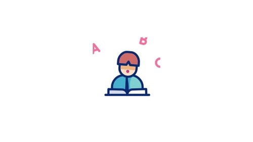 Reading Animated Icon