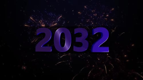 New Year Blue 2032