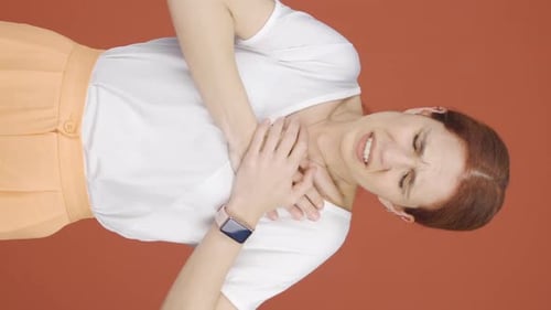Vertical video of Heart attack.