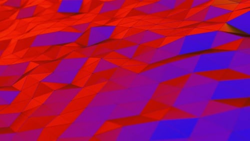 Colorful Triangles Edges Loop