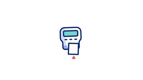 Glucosemeter Animated Icon