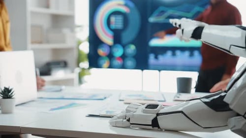 Futuristic Teamwork: Human and Robot Collaboration in Office