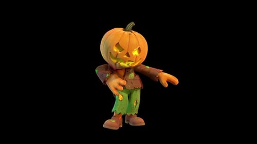 Pumpkin Man Hüpfball