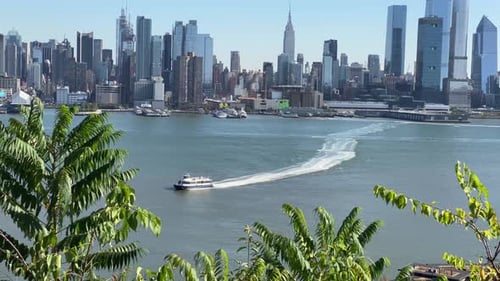 New York City Skyline Under Clear Sky Uhd