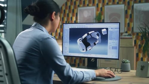 Freelancer Creating VR Headset 3D Prototype