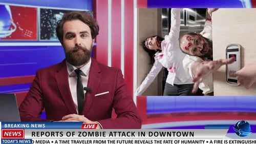 Breaking News About Zombie Attack