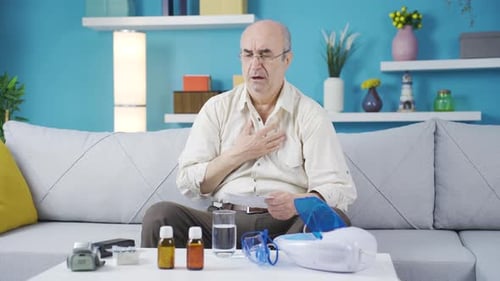 Sick old man.