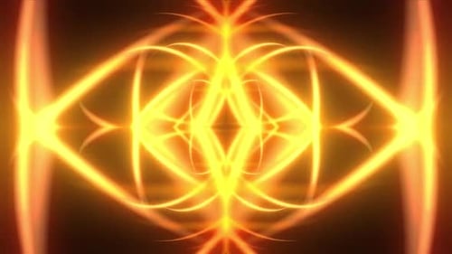 Motifs lumineux abstraits lumineux dynamiques avec une énergie et un mouvement vibrants