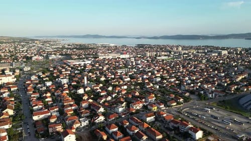 Schöne Stadt am Mittelmeer 4k