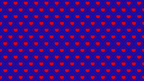 Abstract heart pattern background