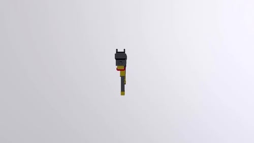 Stylized Modern Rifle Illustration