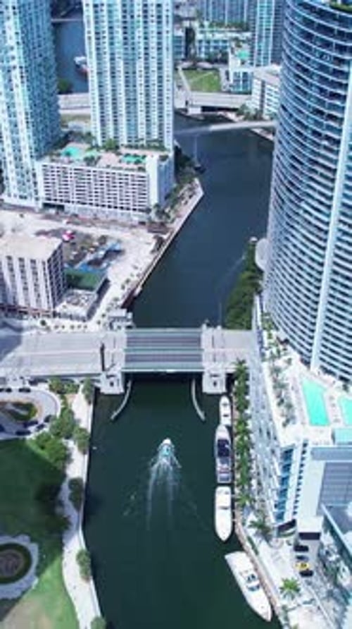 Horizon de Miami à Miami en Floride aux États-Unis.