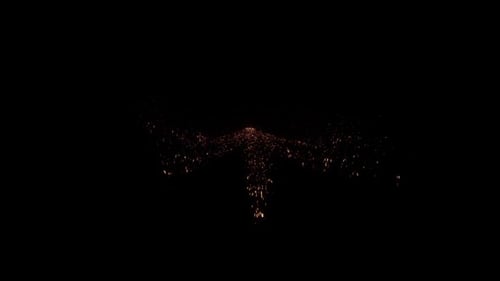 Golden Sparkle Burst Reveal Animation