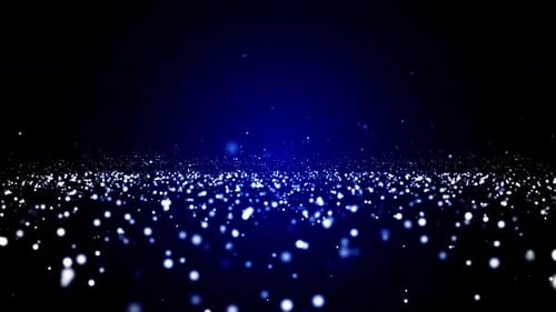 Abstract Particle Background with Light Leaks Loop