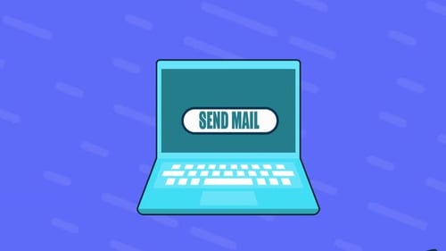 Send Business E Mail With Notebook 4K