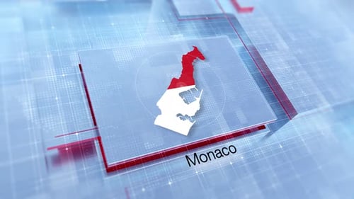 Visualización del mapa de Mónaco