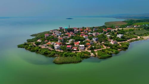 European Stork Villages in Turkey with drone
