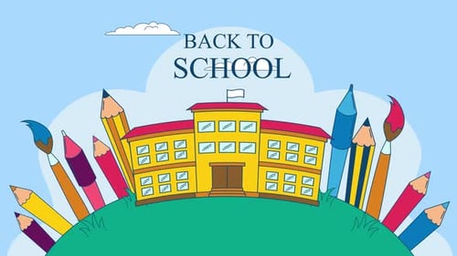 Back To School Animation