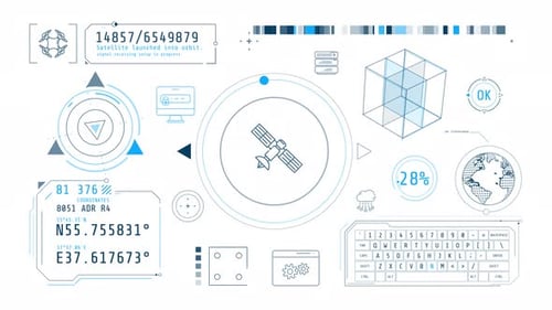 Animation dynamique sur le thème de la détection et de la géolocalisation