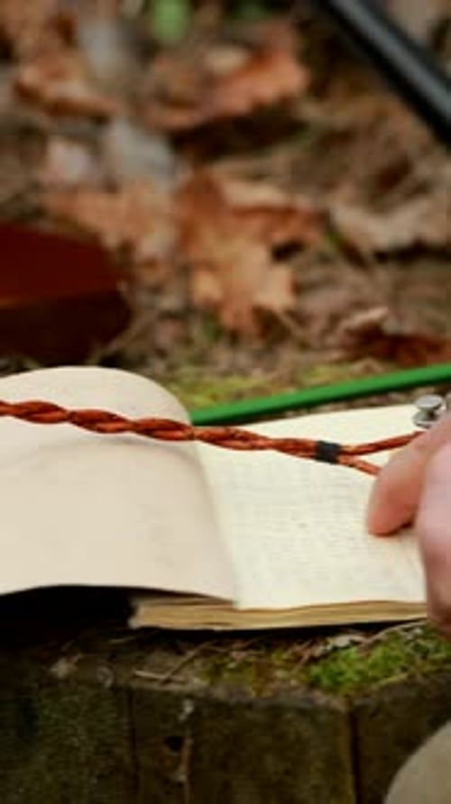 Connecting Electrical Wires Outside in Nature