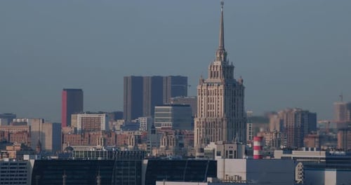 Panorama Of The Whole Of Moscow