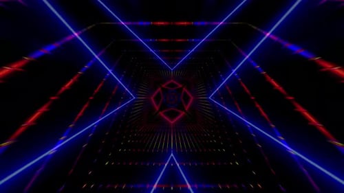 Video mit abstraktem VJ-Nomenhintergrund