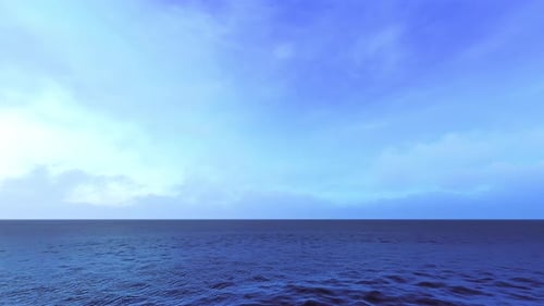Sky And Sea Calm Background