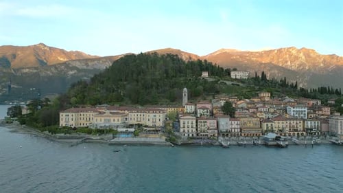 Experience the Stunning View of Lake Como Italy a Serene Spot with Scenic Mountains