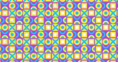 Fond abstrait géométrique Motif géométrique animé moderne ou résolution d'arrière-plan géométrique