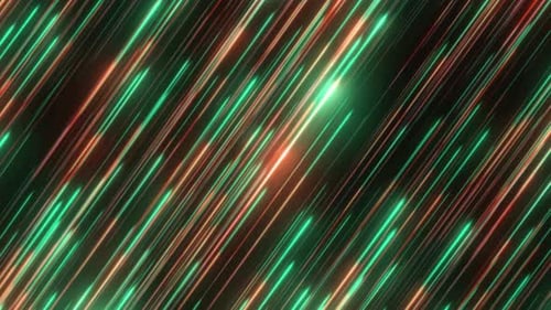 Glowing fast neon Particle Line rain on the background. Luxury Particle Background, Shiny Striped