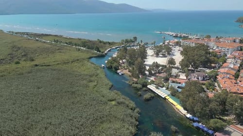 Akyaka - View from Azmak river & Gokova beaches