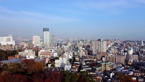 Aerial View of an Expansive Urban City During Daytime