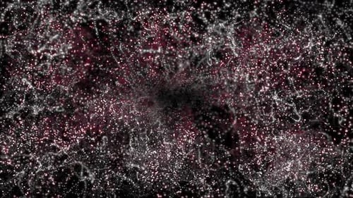 Particles and Shimmer Patterns