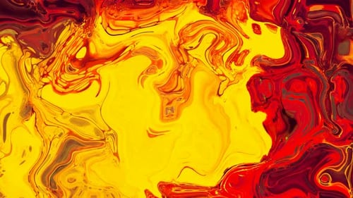 Dynamic Abstract Swirling Paint Fluid Background
