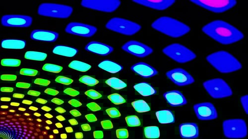 VJ Dance Colorful Looping Diagonal Gradient Background For for Music Festival, Bar and Night Club