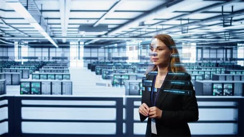 Server Farm Manager Looks at AR Simulation Overseeing Performance Benchmarks