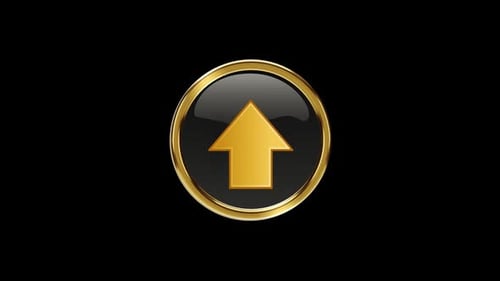 Bucle animado Arrow Up Direction