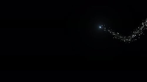 Sparkling Particles Background