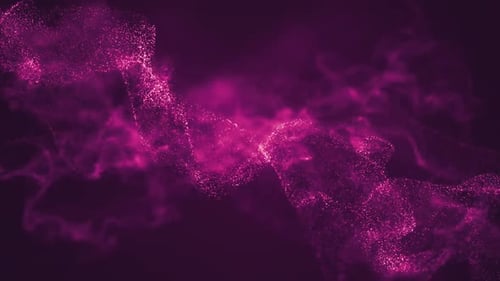 Digital Abstract Pink Energy Wave Motion Background