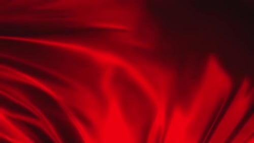 Abstract Fluid Red Liquid Flowing Background Animation