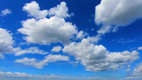 Cielo azul, cielo, nubes