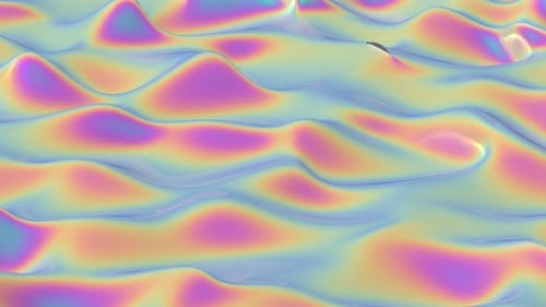 Loopable Irising Waves Textur-Hintergrund