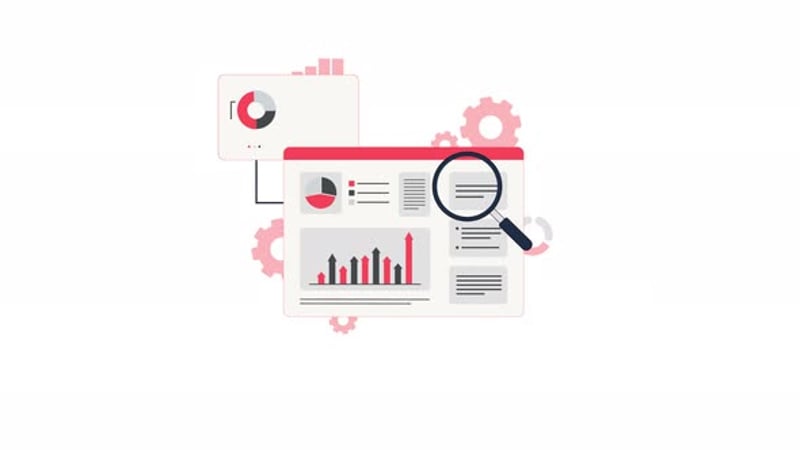 Animated Business Data Analysis Charts Infographic, Backgrounds Motion ...