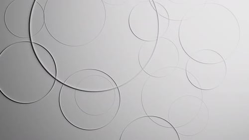 Endless Circle Abstract Background