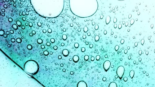 Dynamic Fluid Bubbles Abstract Motion Background