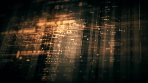 Immersive data matrix simulation UI with cutting-edge digital environment with a dynamic and immersi